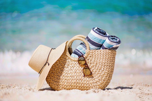 The Playa Straw Tote